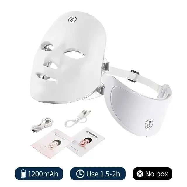 Lunelle™ 7-Color LED Face & Neck Therapy Mask